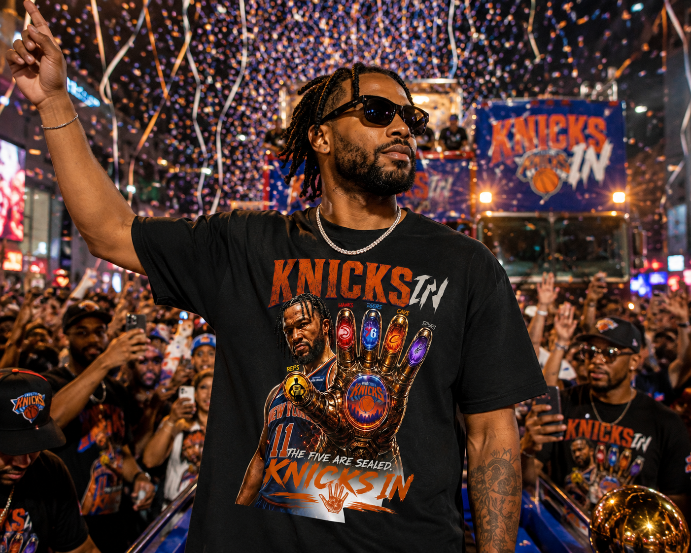 Jalen Brunson’s Knicks in 5 championship