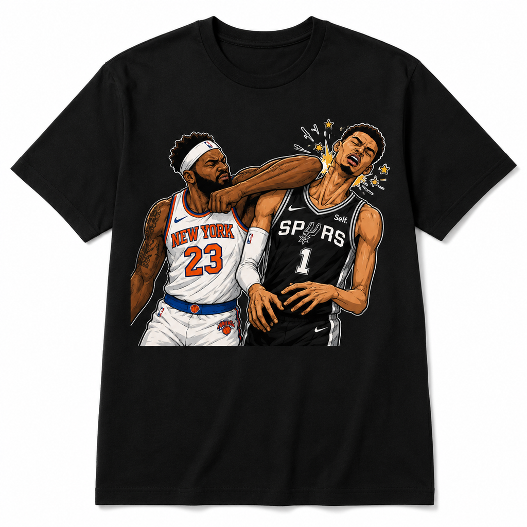 NY Knicks vs Everyone – Basketball Rivalry Graphic T-Shirt